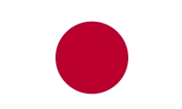Landesflagge von Japan.